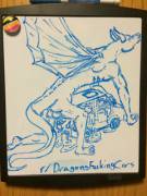 Beautiful Illustration On Dorm Room Door