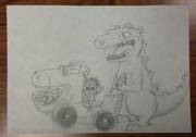 Narcissistic Reptar Loves His Wagon