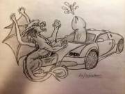 Decided To Take It On Myself! Dragon Fucking A Bugatti Veyron!