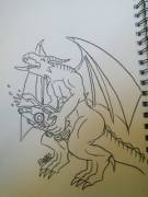 Great White Dragon Making A Pontiac His Bitch