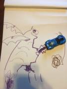 My 5 Year Old Came Up With This All On His Own.