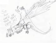 All Up In That Sweet, Sweet Scoop Chute . . .