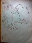 Big Ol' Dragon Dick Fucking A Car