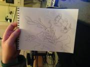 Showed My Friend This Subreddit Today. He Drew Me This...