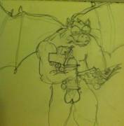 Car-Fucking Dragon Finds Used Car Magazine And Fucks A Truck