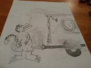 A Dragon Fucking A Ups Van