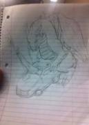 My Buddy Drew This Picture Of A Dragon Fucking A Car