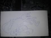 My Bartender Just Drew This For Me.