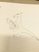 Just A Little Doodle I Did In Creative Writing Class