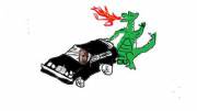 Dragon Fucking A Car. Totally Nsfw