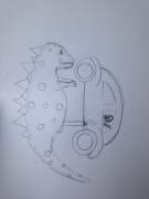 Had A Friend Draw This On A Long Bus Ride.