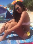 Teen Enjoying The Sun