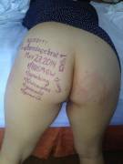 Hi /R/Spanking! :3 Here's Our Veri[F]Ication Post