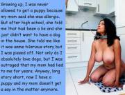 My New Puppy [Mother/Daughter, Pet-Play]