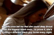 She Says We Won't Know Until She's Tried Them All. [Cuckold][Interracial]