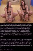 Like Mother, Like Daughter, [Mother/Daughter Bullied]