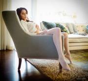 The Beautiful Tianna Gregory In White.[Album]