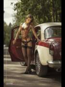 Beauty With A Chevy Bel Air