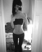 Black And White Selfie