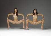 Julietta And Magdalena Gymnast Identical Twins With Mirrored Vulvas