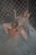 Eating Pussy In Our Hot Tub