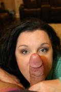 Me With His Dick On My Nose.