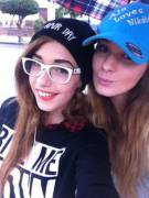 My French Girlfriend (Left) And Her Serbian Friend