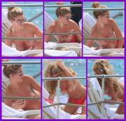 Amy Willerton Topless On The Beach. She Is A British Model Who Won The Title Of Miss ...