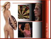 Mieke De Boer, Dutch Dart Player Known As Bambi.