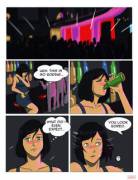 Korra And Asami Meet At A Club (Chmartx) [Modern Au]