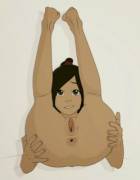 Ty Lee Spreading It Open