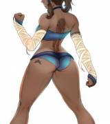 Here, Have Some Avatar Booty; Korra, Not Aang Et Al That Is. (Superboin)
