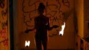 Sexy Fire Poi Player