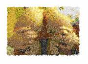 Bent Over And Spread...made Of Emojis