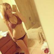 Trying On Her New Bikini