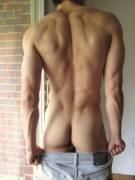 Pretty Tame, But The V-Shape Of A Man's Torso Drives Me Absolutely Wild.