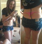 When You Go For A Wedgie Too Hard