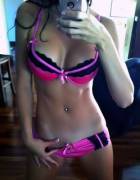 Pink With A Touch A Black