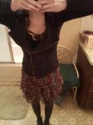 Happy Girl In A Skirt