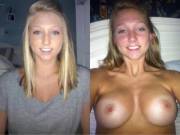 Pretty Blonde With Great Tits