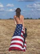 Armed 'Murican [X-Post /R/Chickswithguns]