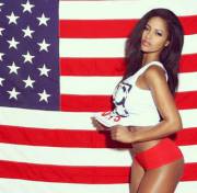 In Front Of The Flag