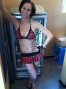 Working The School Girl Look