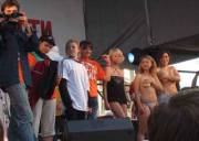 Strip Contest At The Ochakovo Beer Festival
