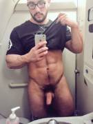 On A Flight (X-Post /R/Hotguyswithglasses)