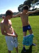 Showing Off For The Boys