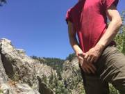 After A Bit Of Rock Climbing In Boulder Canyon