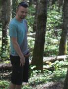 My Boyfriend Out For A Walk In The Woods