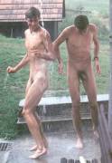 Rain Provides A Natural Shower When Doing It Au Naturale! Boys Should Do It More ...