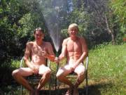 That's One Way To Keep Cool With A Bro